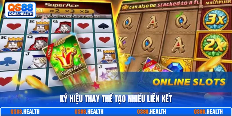 Ký hiệu thay thế tạo nhiều liên kết 